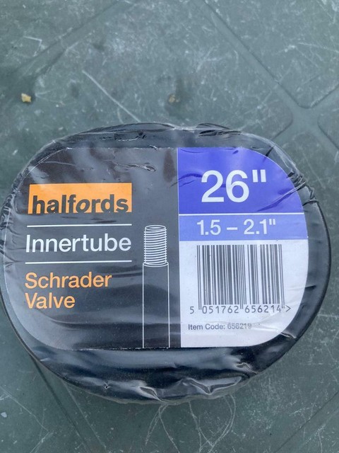 halfords 26 inner tube